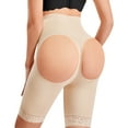 thumbnail image 1 of Irisnaya Women's Butt Lifter Shapewear Tummy Control Panties Hi- Waist Trainer Seamless Body Shaper Booty Shorts Hip Enhancer Bodice Briefs(Beige X-Large), 1 of 7