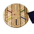 thumbnail image 1 of Irk/Aggravation Board Game w/glass marbles (Subtle Stripes), 1 of 2