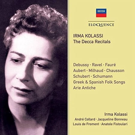 Irma Kolassi - Irma Kolassi: Decca Recitals - Music & Performance - CD