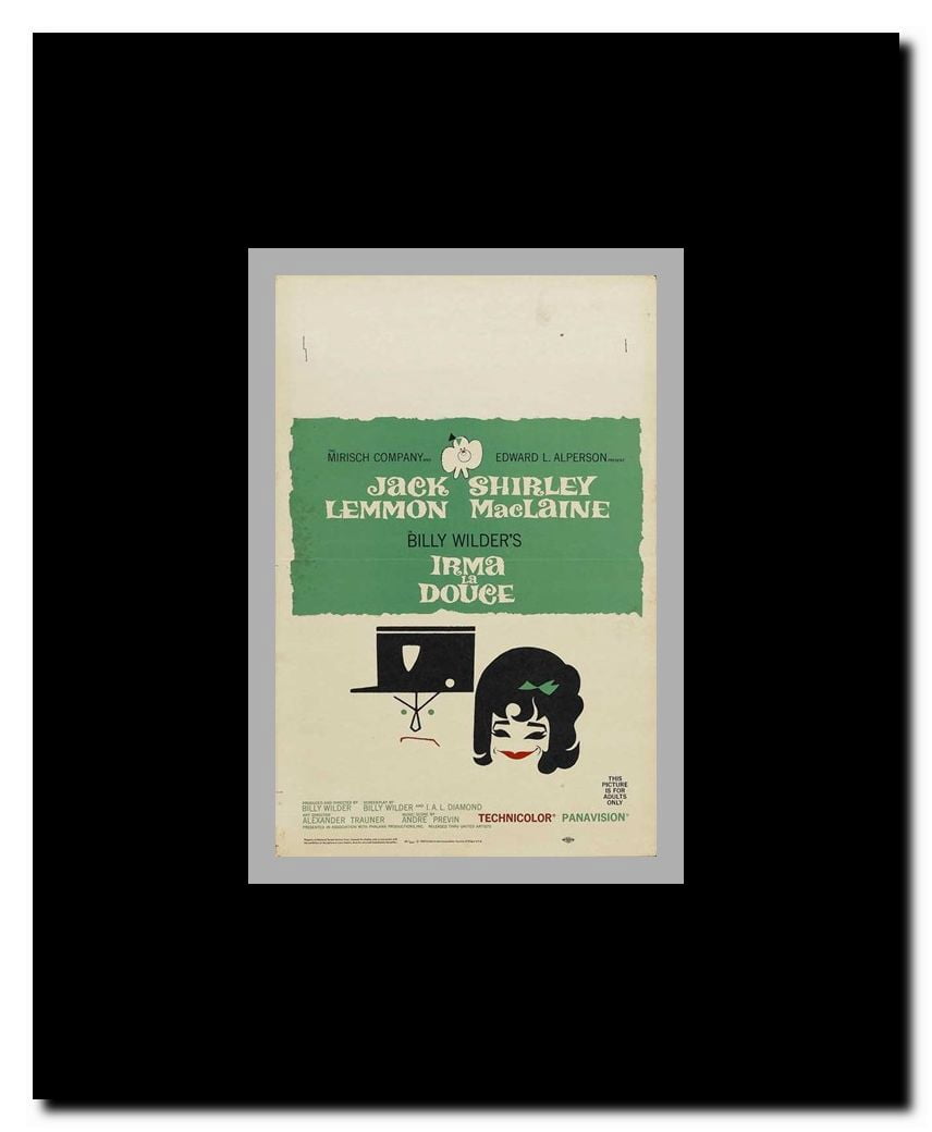 Irma La Douce Framed Movie Poster
