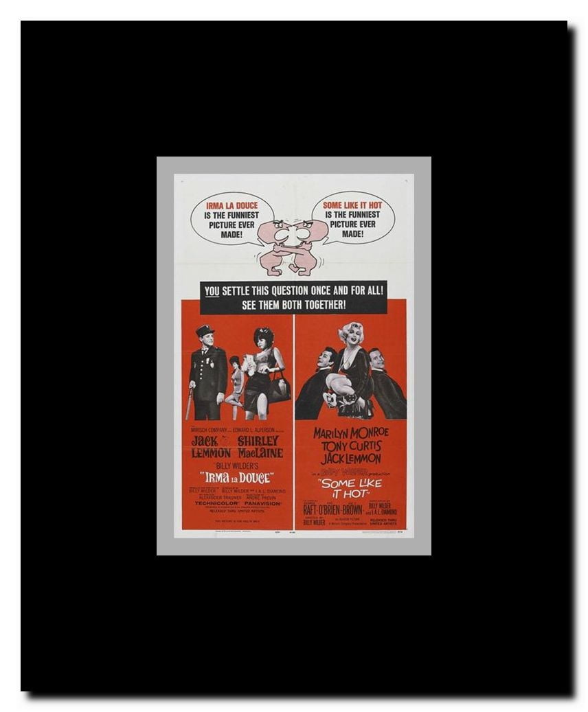 Irma La Douce Framed Movie Poster