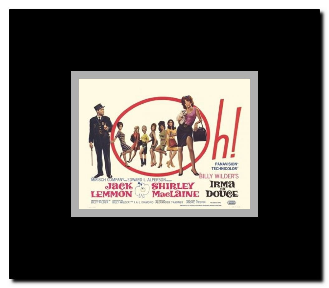 Irma La Douce Framed Movie Poster