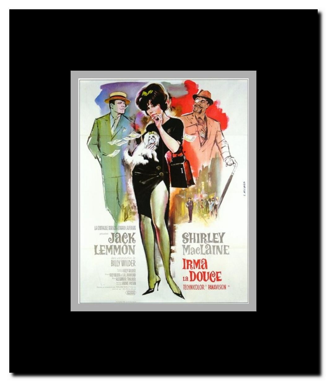 Irma La Douce Framed Movie Poster