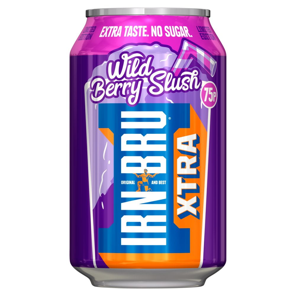 IrnBru Wild Berry Slush Xtra 330ml (pack of 24)