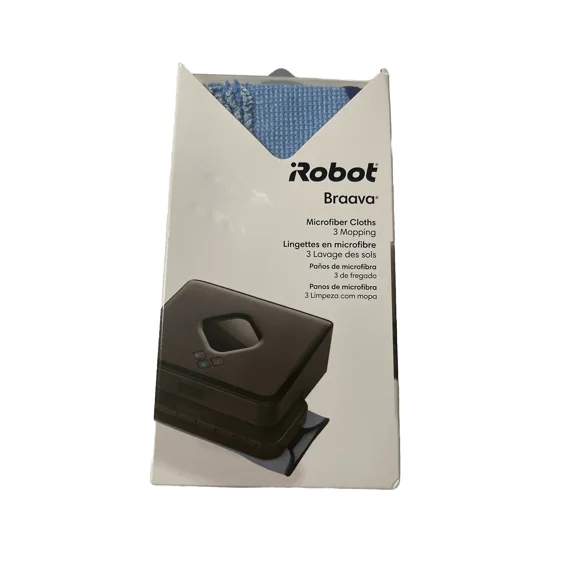 Irobot Braava Microfiber 3 Mopping Cloths Pack - New In Original Box