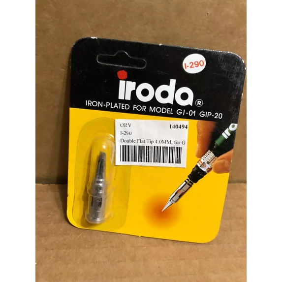 Iroda I-290 4Mm Chisel End Soldering Iron Tip For Gi-01 Gip-20 Gas Tools