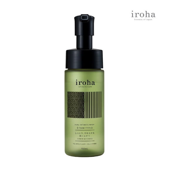 Iroha Intimate Care Natural Foaming Feminine Wash, Bergamot Scent