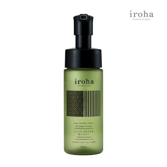 Iroha Intimate Care Natural Foaming Feminine Wash, Bergamot Scent
