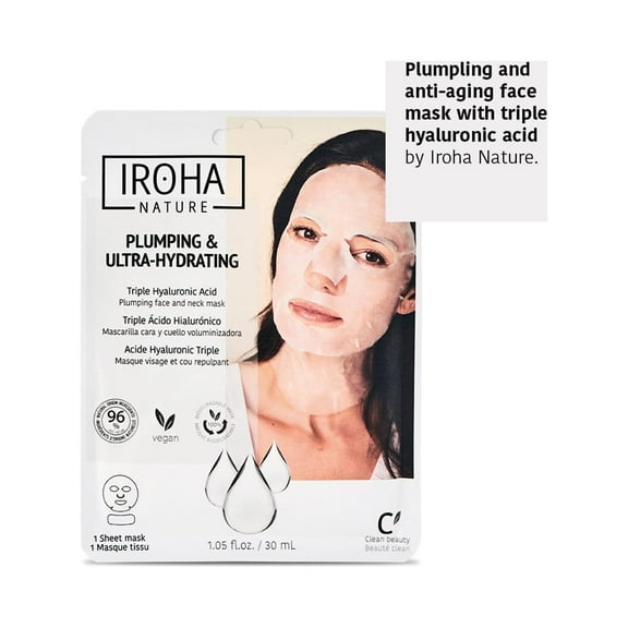 Iroha Nature, Anti-Aging Skin Care Mask (1 Piece)