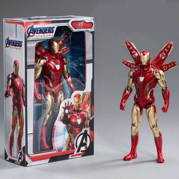 Iron Action Figure Model Movable 7Inches Box Set