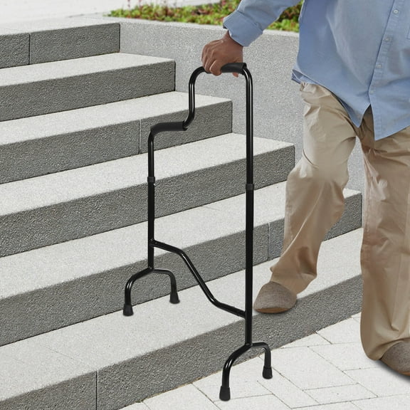 Iron Adjustable Stair Climbing Assist Cane, Elderly Stair Lift Assist Devices, Step Helper