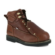 Iron Age Mens Groundbreaker External Met Guard Steel Toe 6 Work Boots