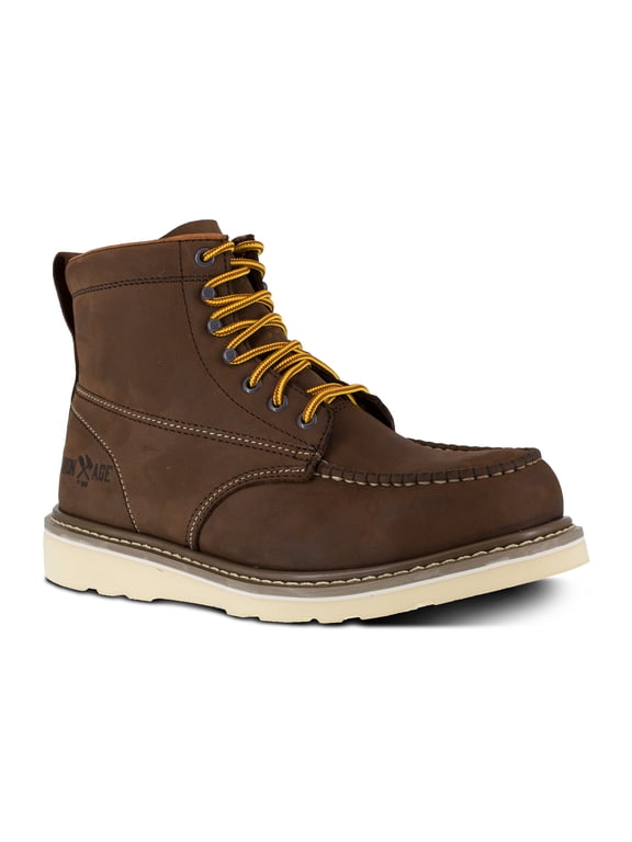 Men's Reinforcer Steel Toe 6" Wedge Work Boots