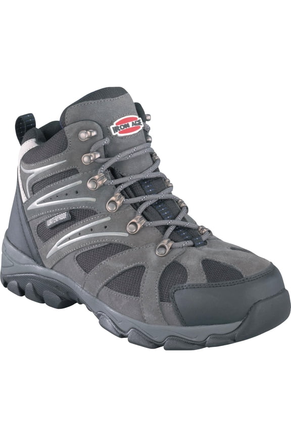 Men's Surveyor Hiker Boot Steel Toe Grey 8.5 D(M) US