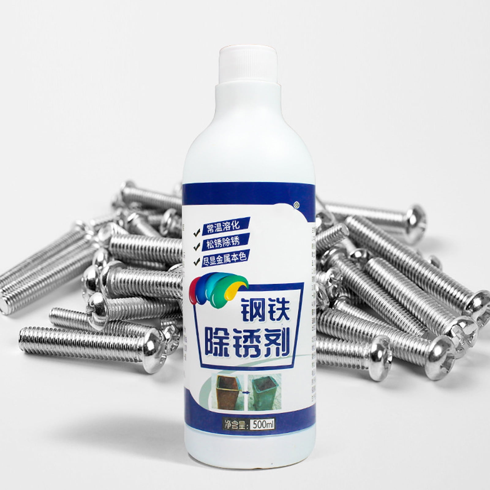 Iron And Steel Rust Remover Iron Powder Rust Removal Steel Yellow Cleaning Agent Metal Parts