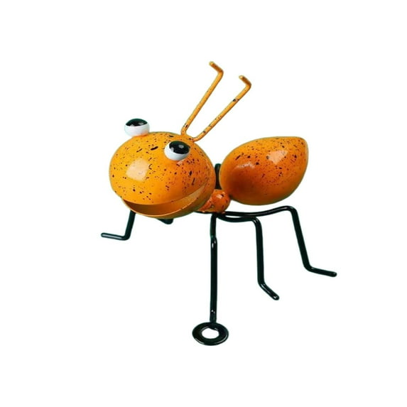Iron Ant Ornament SSNTSY Metal Yard Art Garden Wall 3D Sculpture Decor for Home Outside Fence Backyard Lawn
