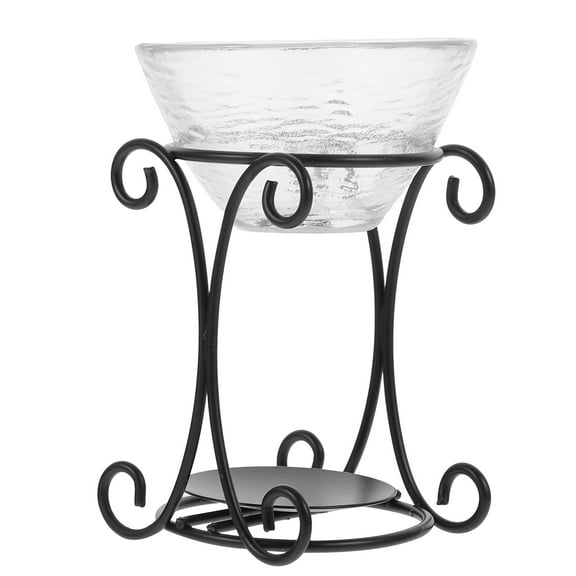 NIAIZEK Vintage Metal Diffuser Warmer with Multi Crystal Glass, Aromatherapy Heater for Home and Office