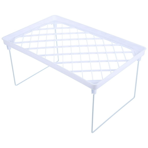 Iron Art Elevator Storage Rack with Non- Feet, Anti-Skid Holder for Secure and Organized Storage
