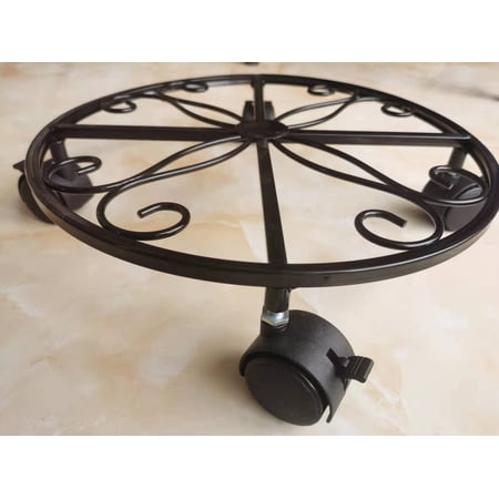 Iron Art Flower Racks Single Layer Table Top Balcony Living Room Detachable Simple Floor Type Plant Stands
