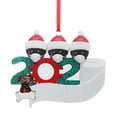 Iron Art Personalized Survived Family of Ornament 2024 Christmas