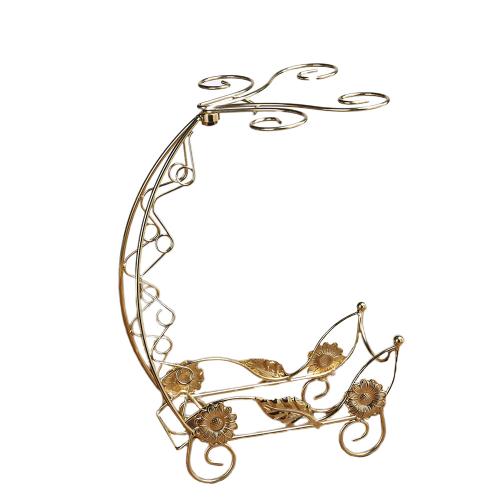 Iron Art Wine Rack Holder Creative Wine Glass Hanger Storage Rack
