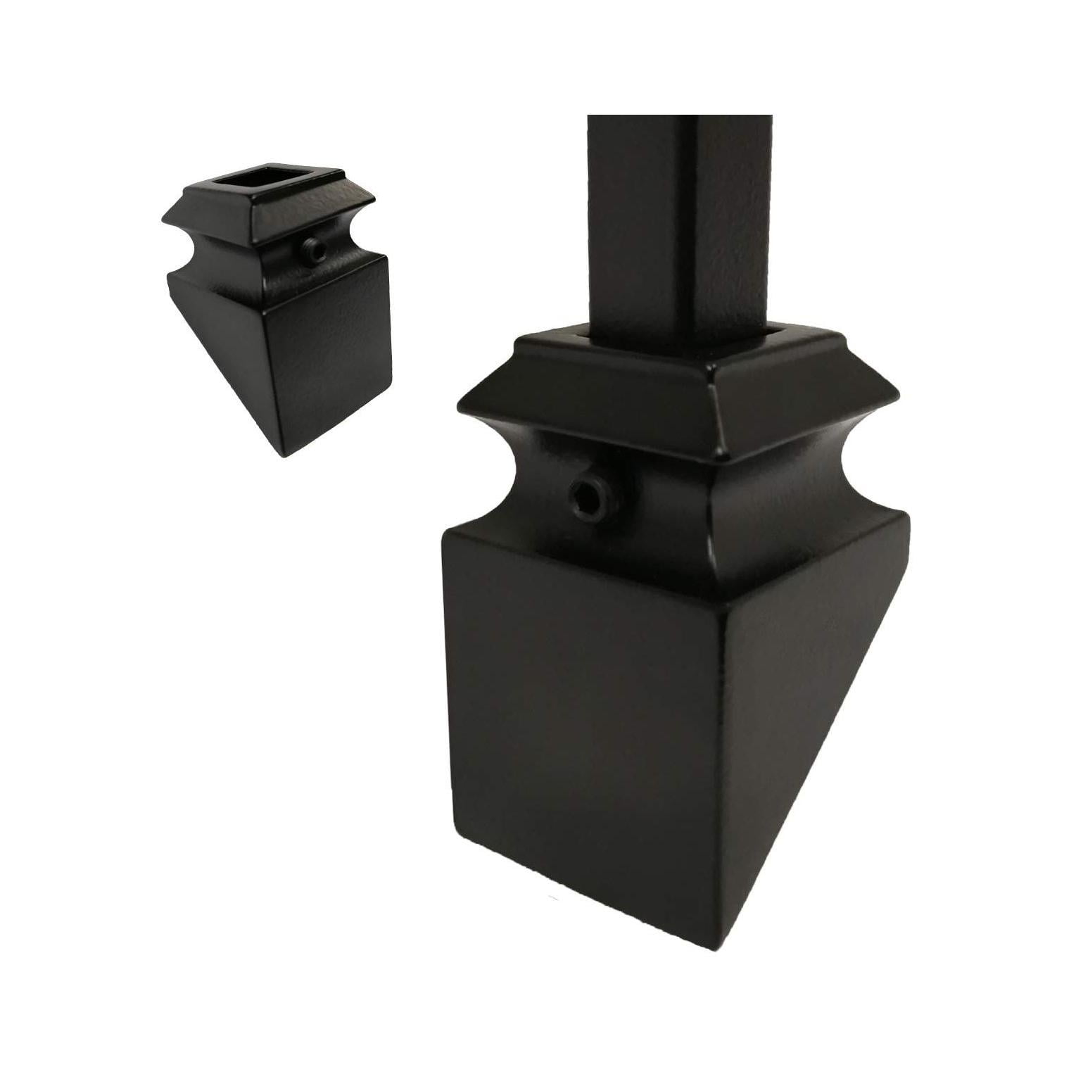 Iron Baluster Shoe (Contractor 50Pack) Stair Parts for 1/2" Square