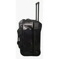 thumbnail image 1 of Iron Bar 28" Collapsible Handle Rolling Duffel Bag, Black, 1 of 9
