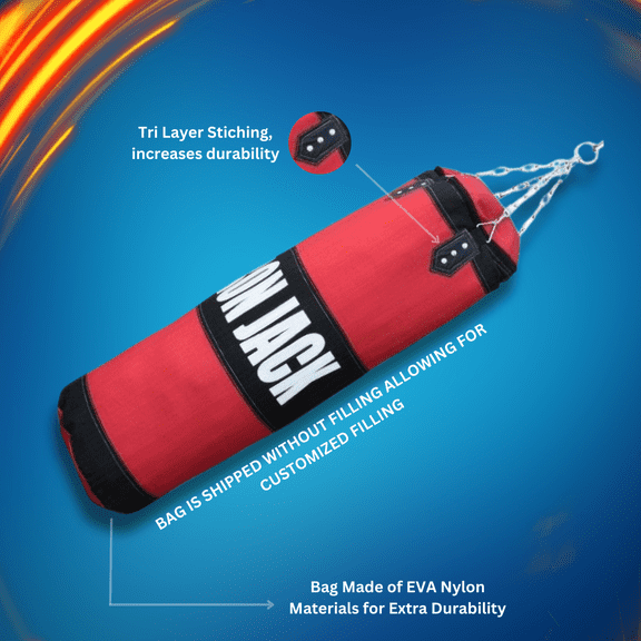 Iron Bar Boxing Punching Set for MMA Training - Intermediate and Advanced Level Cardio