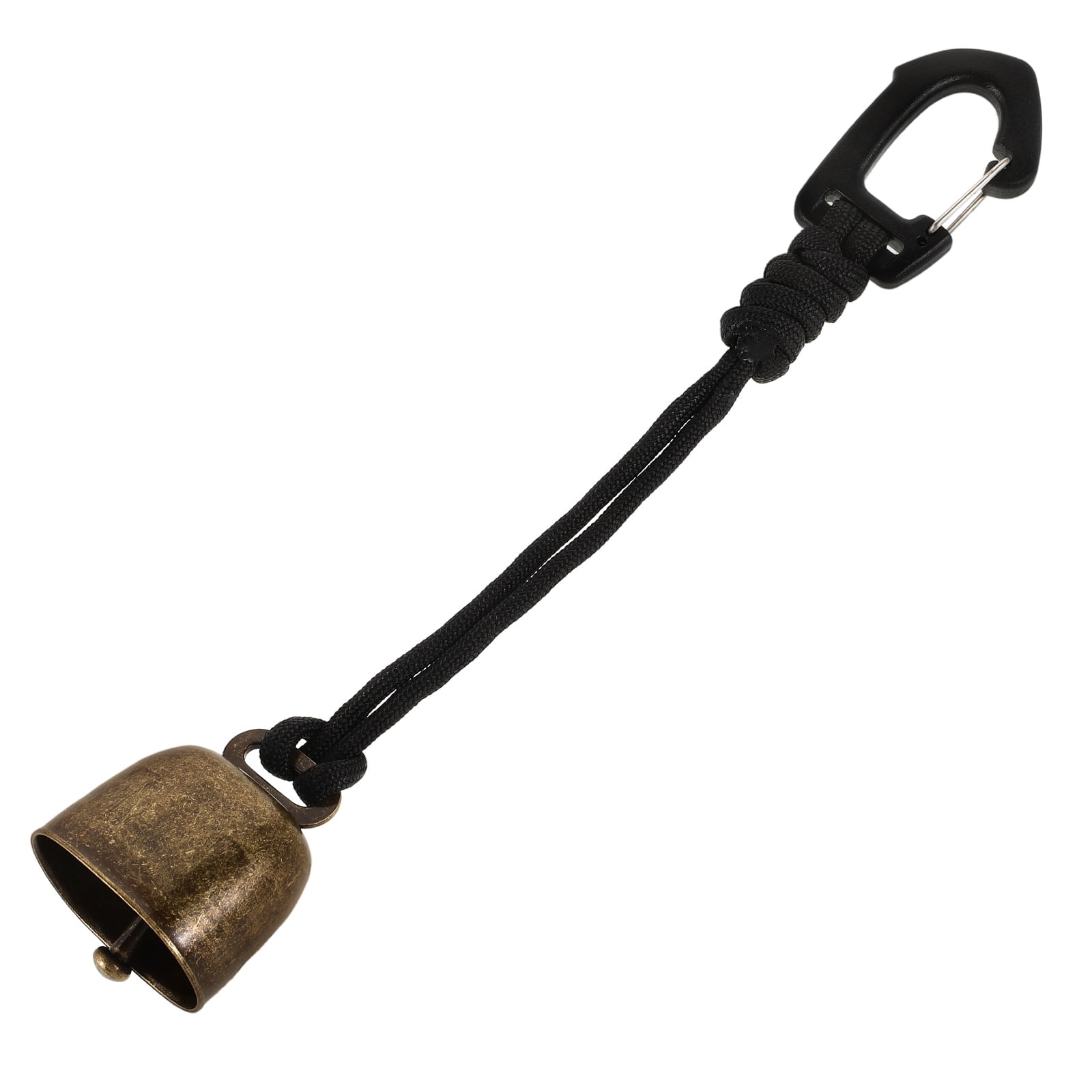 Loud Bear Bell For Hiking & Camping - Portable Metal Bell With Silencing Tab, Attaches To Backpack Or Belt