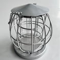 thumbnail image 1 of Iron Bird Feeder Outdoor Hanging Squirrel Proof Metal Cage Bird Feeder, Rust-Resistant Mesh, Easy Fill & Clean, Chain Hanging for Garden Backyard, 1 of 6