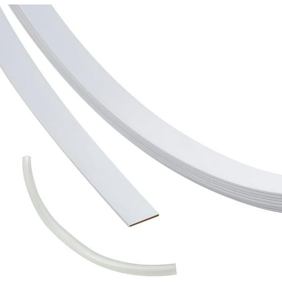 Iron Boning with PVC Tube Wedding Clothes Accessories for Crinoline Making White Tube: 100x10mm Boning: 10x0.5mm 5m