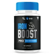 Iron Boost Pro High Performance Supplement, IronBoost 60 Capsules