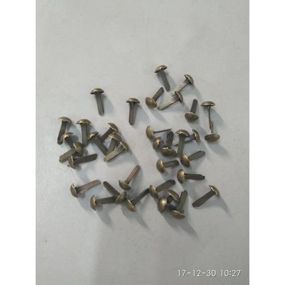 Iron Brads Scrapbooking Photo Album Embellishment Wedding Supplies Puppy Dolls Decoration Paper Cards DIY Bronze 8x4.5mm DIY