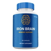 Iron Brain Capsules, Maximum Strength Pills Cognitive and Brain, IronBrain Supplement for Neuro Health 1 Pack