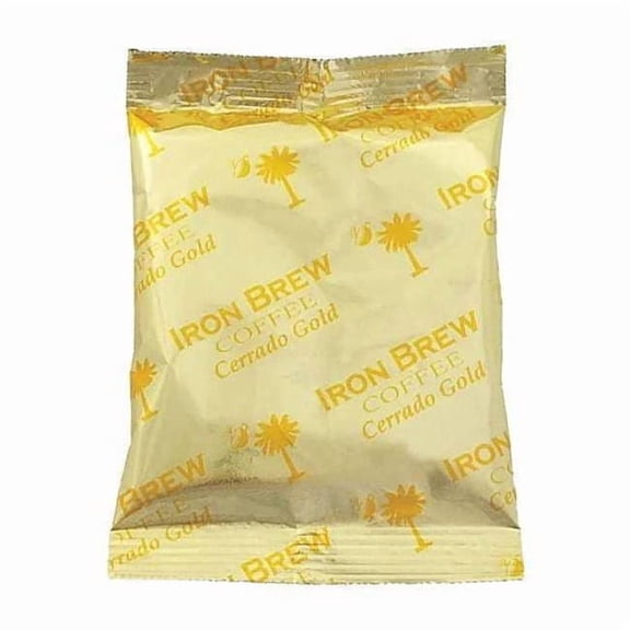 Iron Brew Coffee,1.73 lb. Net Weight,Ground,PK50 C-50CTCG-NF