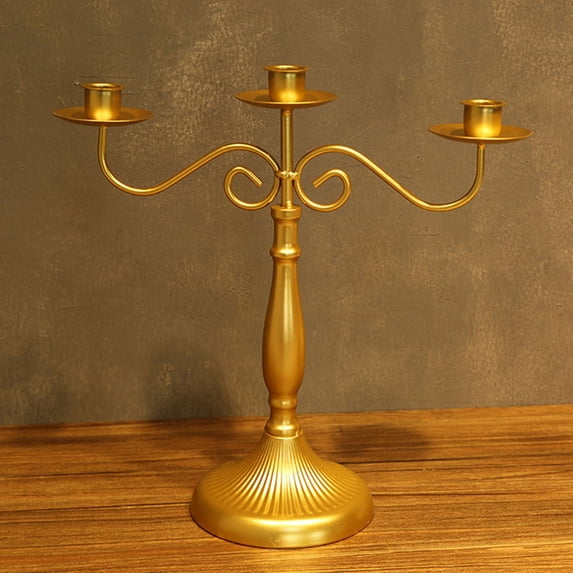 Iron Candlestick Set – Three Head and Five Head Candle Holders ...