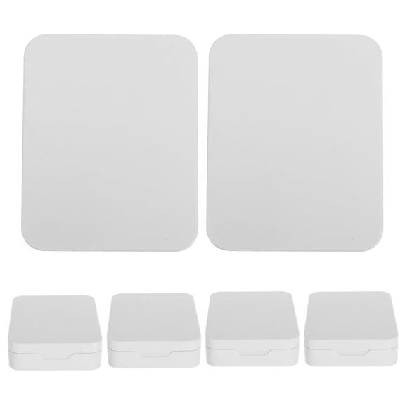 Iron Candy Box Small Rectangular Empty Box Food Containers Travel Everyday 9.30X7.50X2.50CM 6Pcs