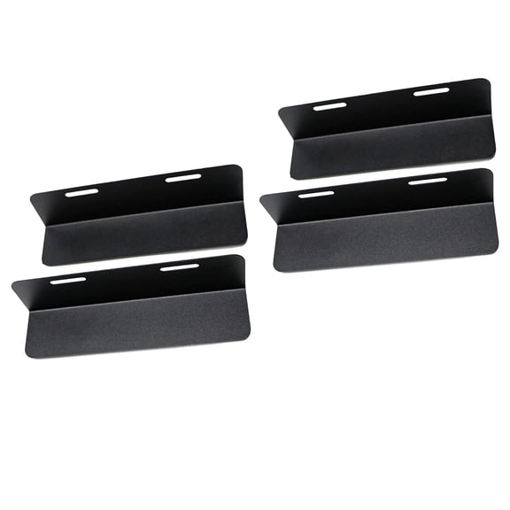 Iron Car Backseat Cargo Separator 4Pcs Trunk Organizers Fixed Partition Plate For Safe And Neat Storage