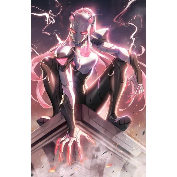 Iron Cat #1 Unknown Comics R1C0 Exclusive Virgin Var (06/29/2022)