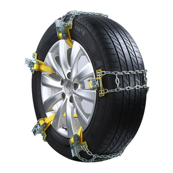 OATIPHO Stainless Steel Car Tire Anti Skid Chain for Snow and Mud