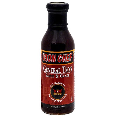 Iron Chef General Tso's Sauce & Glaze, 15 oz (Pack of 6)