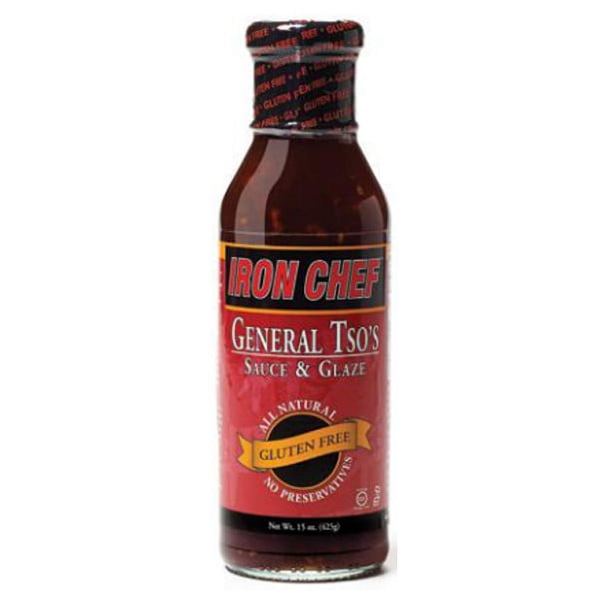 Iron Chef General Tso's Sauce and Glaze 15 oz Bottle