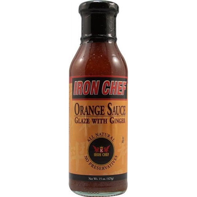 Iron Chef Glaze with Ginger Orange Sauce 15 fl oz 2 pc