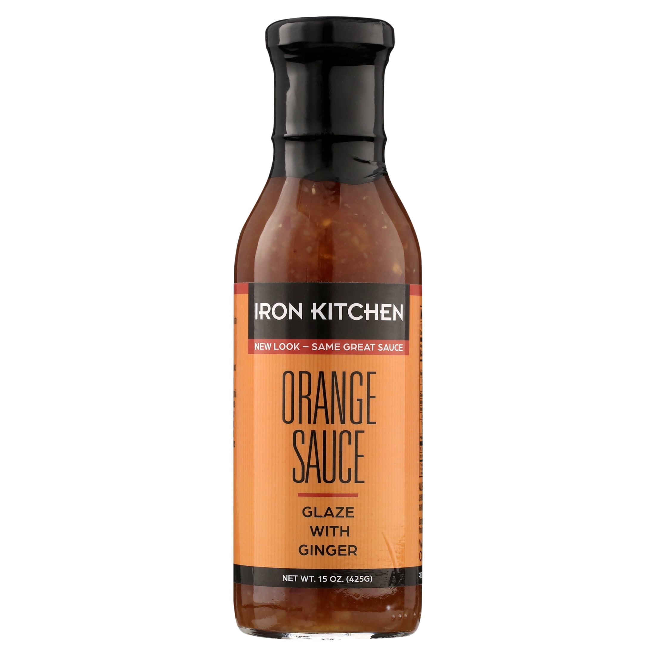 Iron Chef Sauce And Glaze Orange Ginger, 15 Oz.