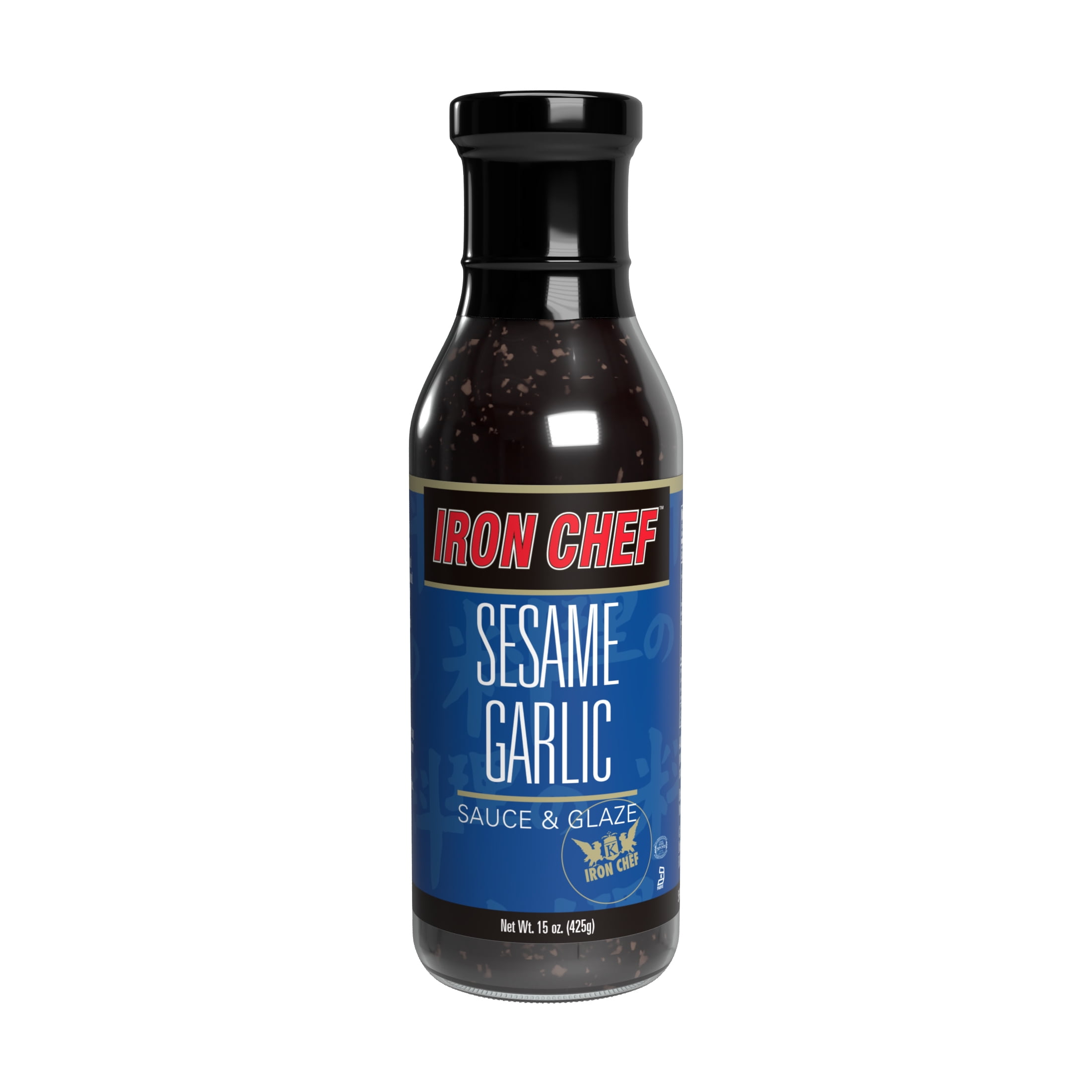 Iron Chef Sauce And Glaze Sesame Garlic, 15 Oz.