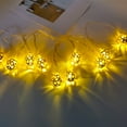 thumbnail image 1 of Iron Christmas String Lights Small Decorative LED String Lights for Holiday Tree Patio Room and Indoor Christmas Decorations, 1 of 6