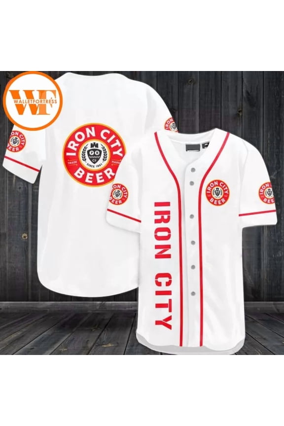 Iron City Inspired Baseball Jersey, Beer Lover Jersey Shirt Fanmade X - Hot Sale 2026