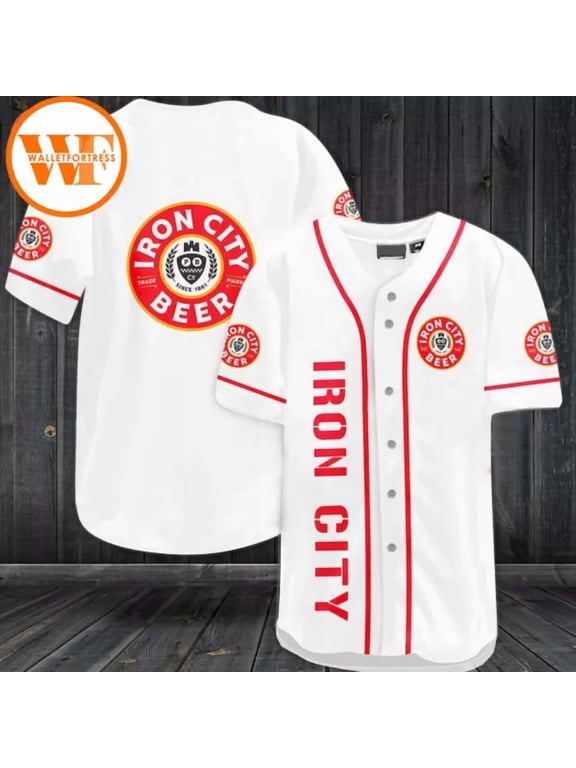 Iron City Inspired Baseball Jersey, Beer Lover Jersey Shirt Fanmade X - Hot Sale 2026