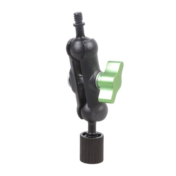 Iron Clamp Ball Head Clamp 1/4inch Male to Female Threaded For Phone Video Mount Camera Monitor LED Light Car Microphones