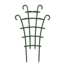 Iron Climbing Plant Support Frame | Garden Flower Stand Leaf Guard, Crab Claw Orchid Monstera Semicircle Cage • Sturdy Adjustable Tomato Vine Holder • Easy Install for Potted Plants, Flowers, Vines
